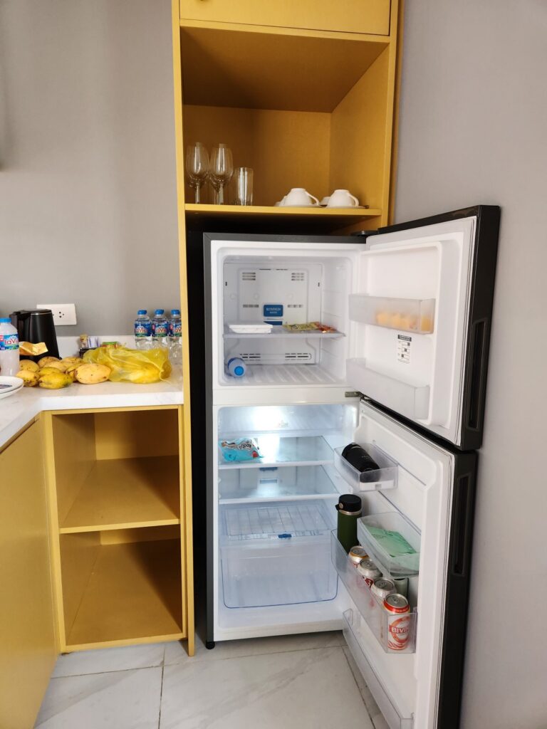 뉴월드 리조트 객실 사진 - 냉장고